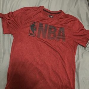 Red NBA athletic T-shirt